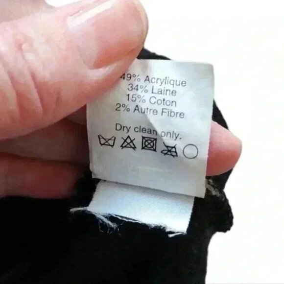 J Crew Jaspe Sweater Scoopneck Popover Top Black Grey Melange Women's size Small - Picture 10 of 12